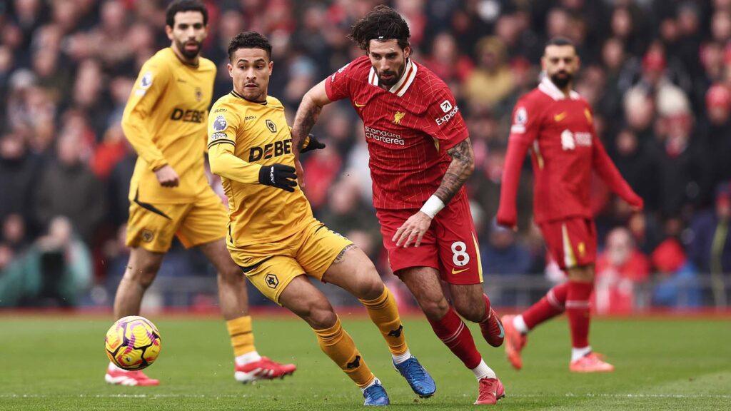 Wolves – Liverpool : Η νίκη της Liverpool προσφέρεται σε απόδοση 1.52